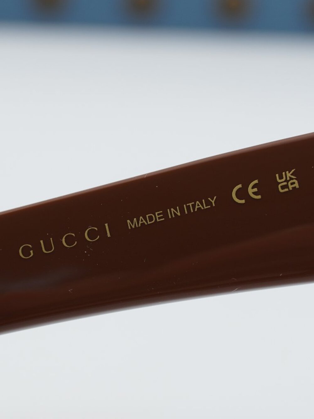 Gucci GG1753S 005 Women Cat Eye Sunglasses - Brown / Brown - Picture 4 of 11